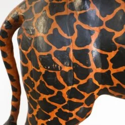 Oversized Leather Giraffe -Furniture Shop FL43 58OversizedLeatherGiraffe.08