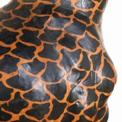Oversized Leather Giraffe -Furniture Shop FL43 58OversizedLeatherGiraffe.09