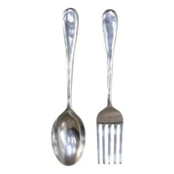 Curtis Jere Style Fork And Spoon