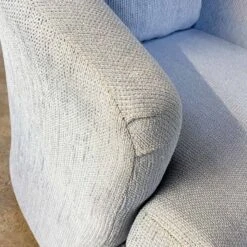 Pair Of Matching Swivel Chairs In Different Fabrics -Furniture Shop FL44 45PairofMatchingSwivelChairsinDifferentFabrics.08