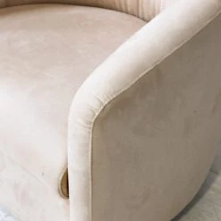 Pair Of Tan Natuzzi Swivels -Furniture Shop FL46 29PairofTanNatuzziSwivels.03