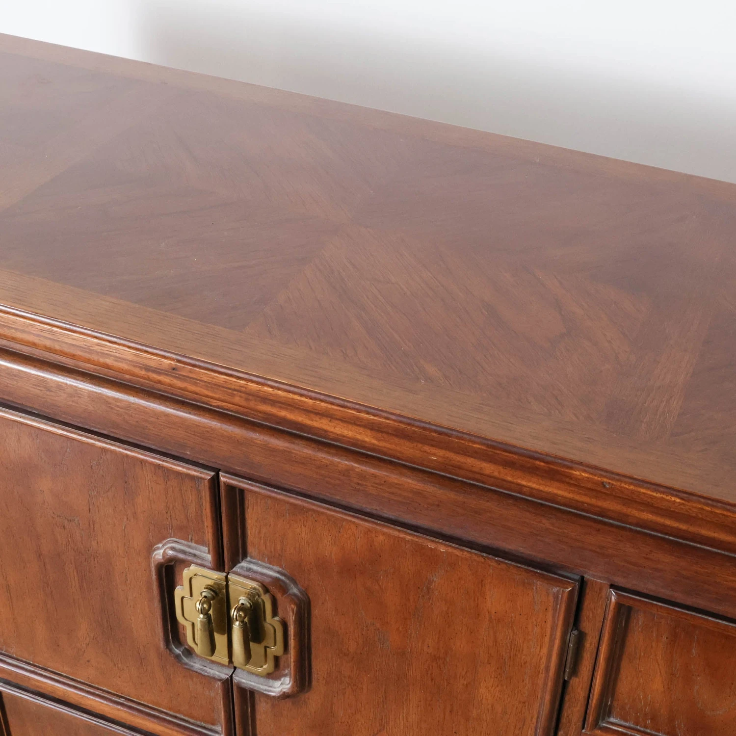 Mystique Credenza With Brass Inlaid Hardware 4 Mystique Credenza With Brass Inlaid Hardware - Image 4