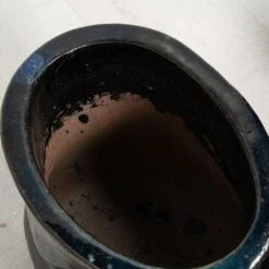 Foot Planter In Black - Left -Furniture Shop FootPlanterinBlack Left.06