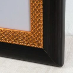 Framed Leaping Equestrian Artwork On Silk Cloth Right - Grey -Furniture Shop FramedLeapingEquestrianArtworkonSilkClothRight Grey.05