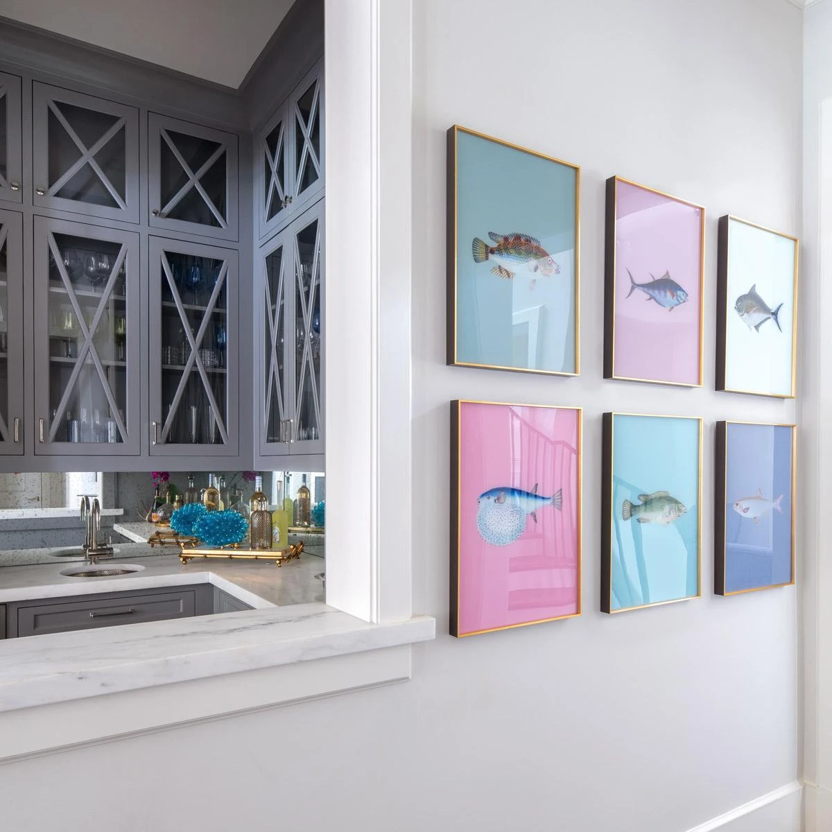 Framed Fish Print In Moonlight 2 Framed Fish Print In Moonlight - Image 2