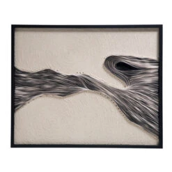 Framed Rope Art By Jen Lin