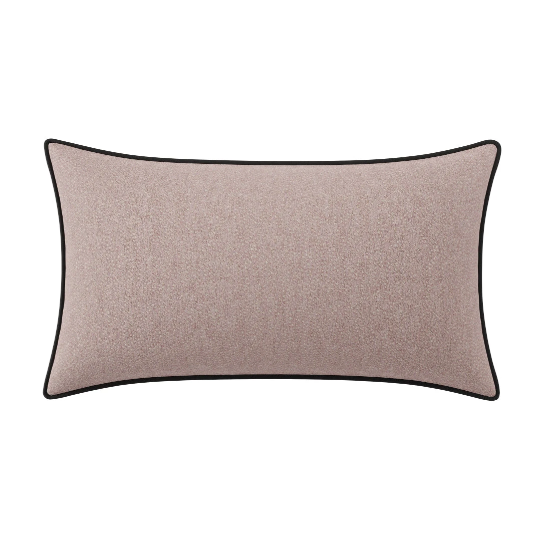 Custom Lumbar Pillow - Francis Blush Chenille 3 Custom Lumbar Pillow - Francis Blush Chenille - Image 3
