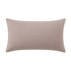 Custom Lumbar Pillow - Francis Blush Chenille 14 Custom Lumbar Pillow - Francis Blush Chenille -Furniture Shop FrancisBlushChenilleLumbarwithDaliIvoryVelvetPiping.01