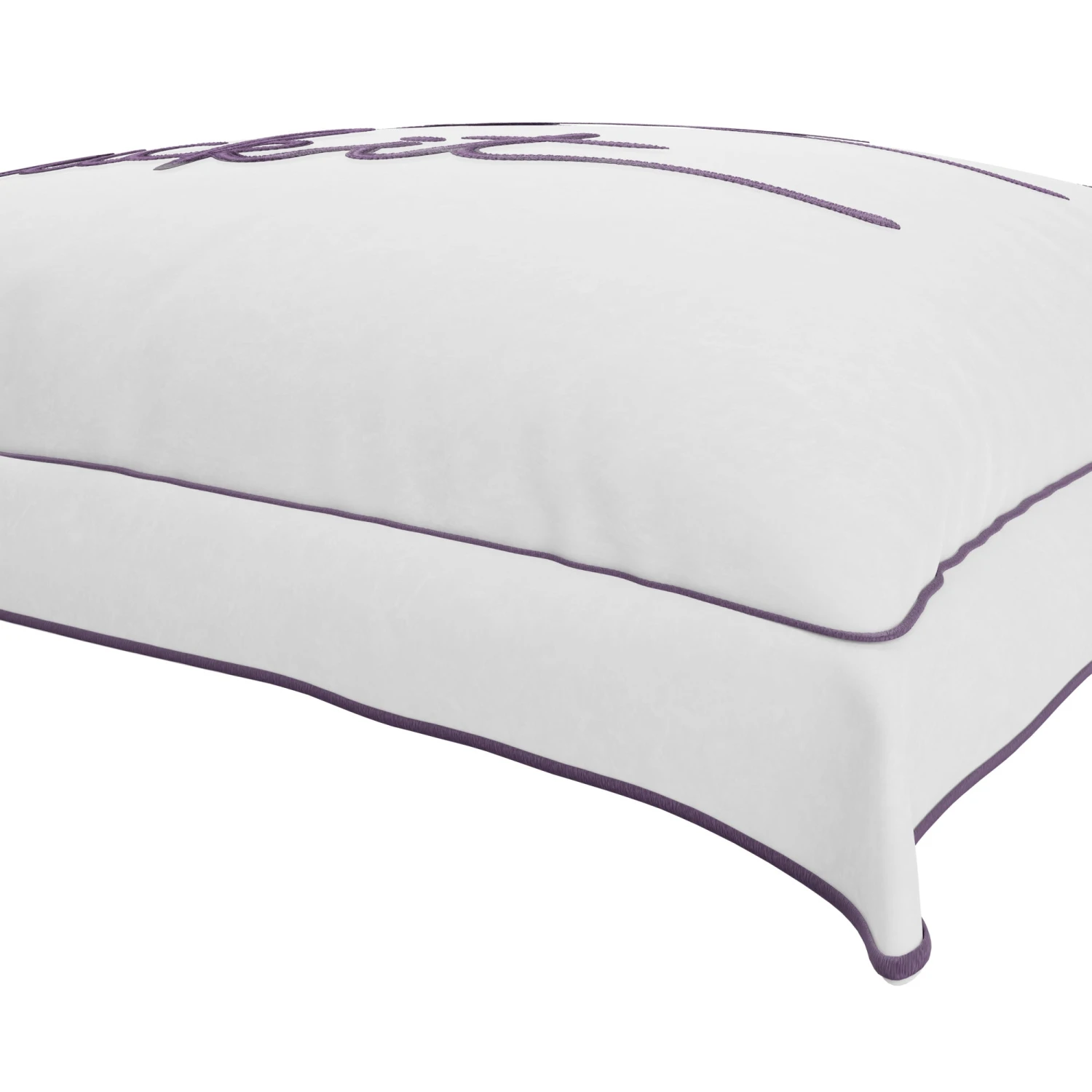 Fuck It Square Pillow Cover - Lavender 4 Fuck It Square Pillow Cover - Lavender - Image 4