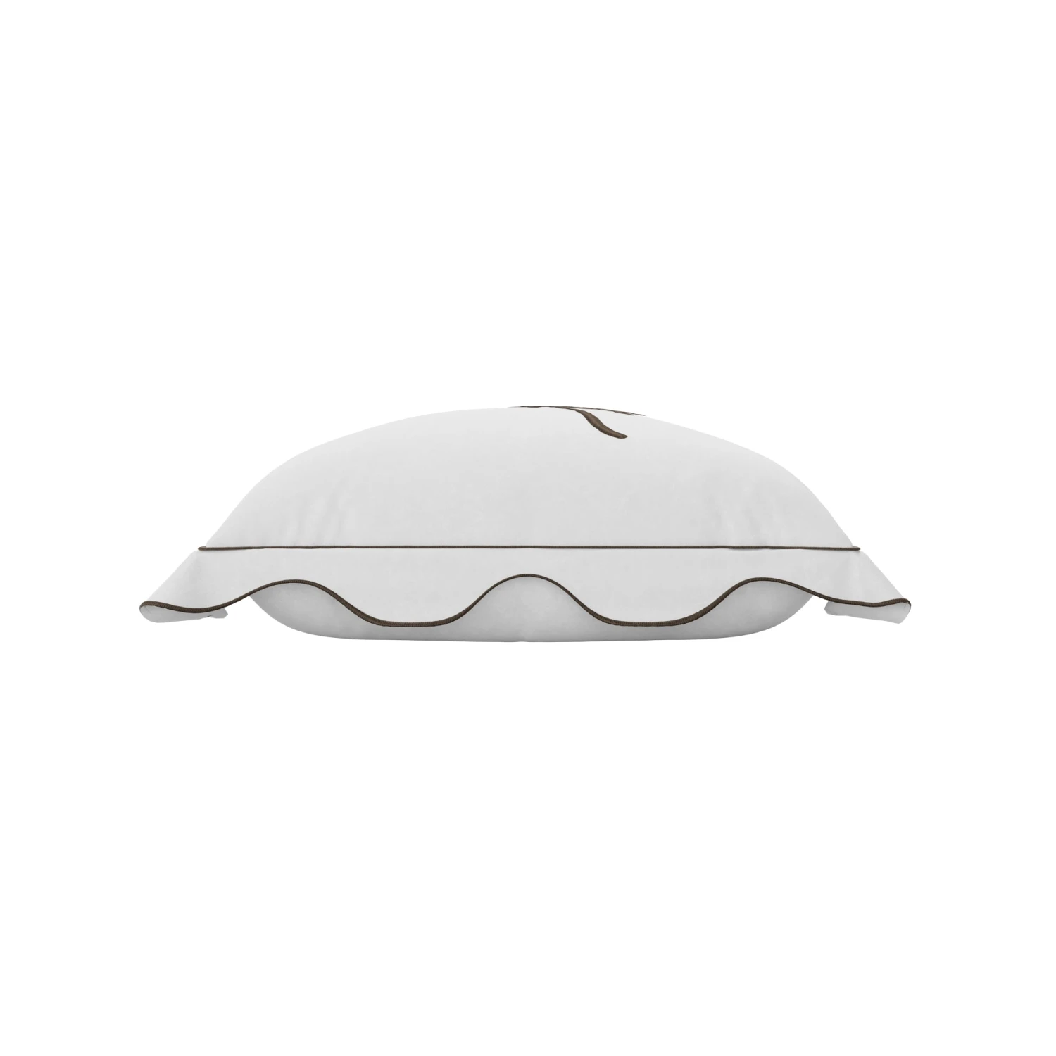 Fuck It Small Scallop Pillow Cover - Slate 3 Fuck It Small Scallop Pillow Cover - Slate - Image 3