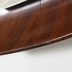 Pointed Oval Mirror With Wood Back - Global Views Second -Furniture Shop GV 4PointedOvalMirrorwithWoodBack.07