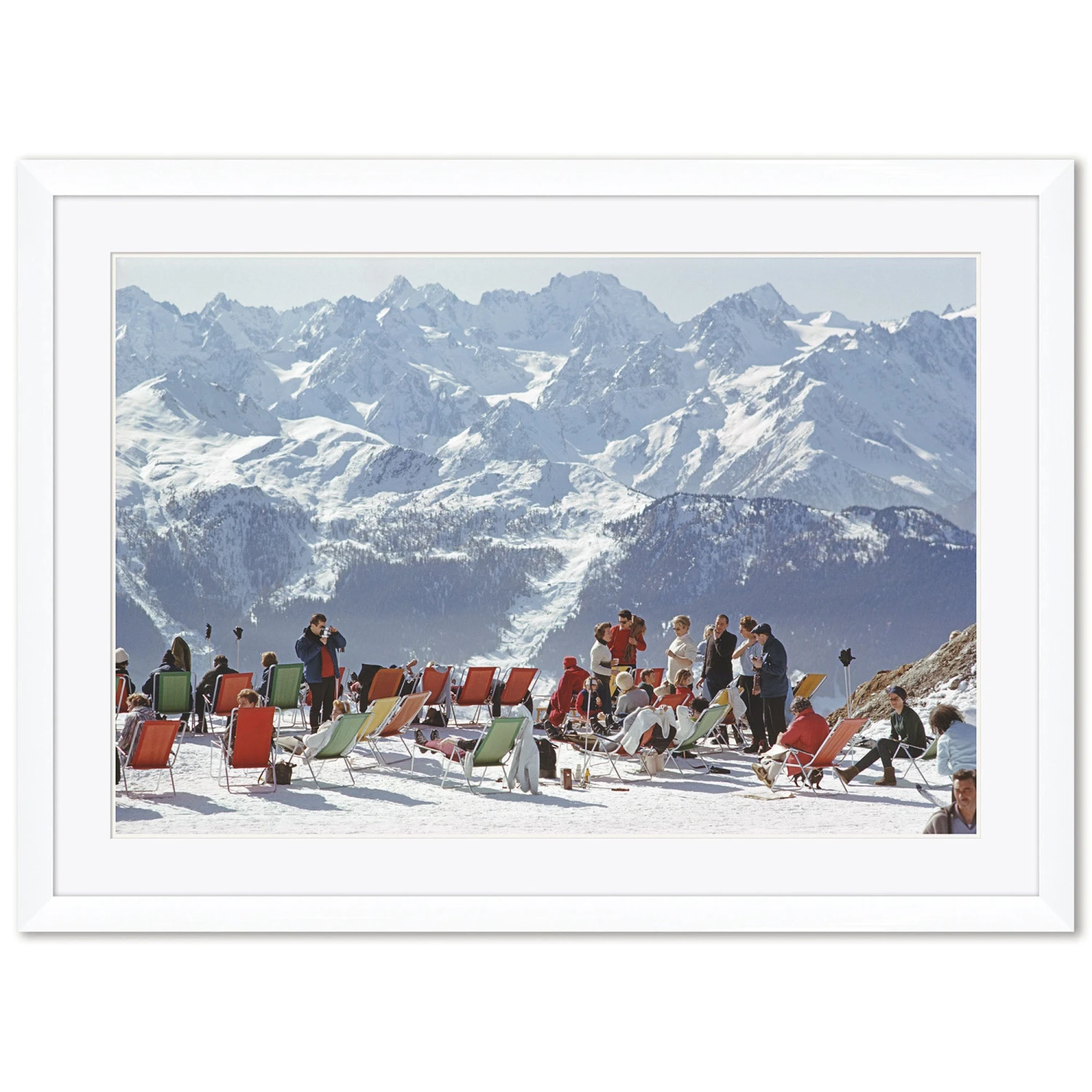 Getty Images 'Lounging In Verbier' By Slim Aarons 1 Getty Images 'Lounging In Verbier' By Slim Aarons