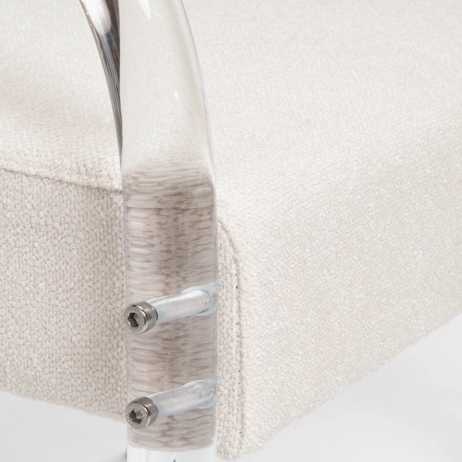 Gibbs Bench In Ivory 4 Gibbs Bench In Ivory - Image 4