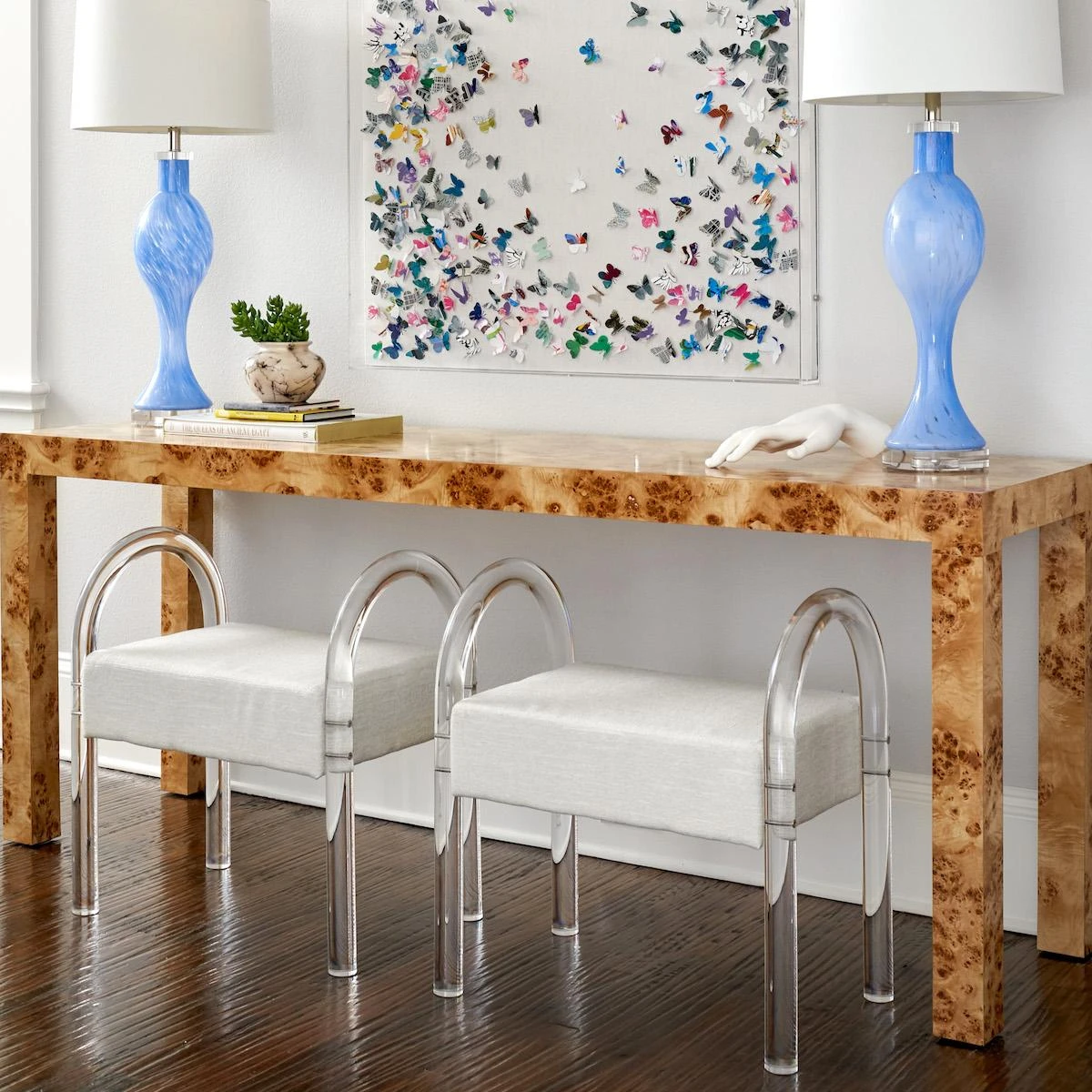 Gibbs Bench In Ivory 5 Gibbs Bench In Ivory - Image 5