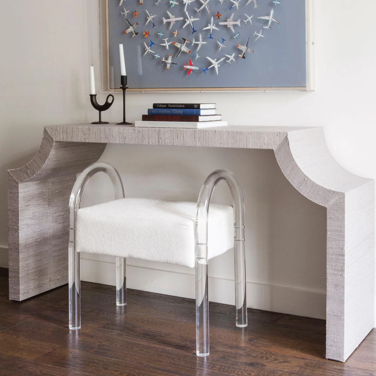 Gibbs Bench In Ivory 7 Gibbs Bench In Ivory - Image 7