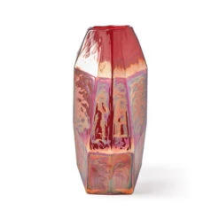 Graphic Luster Red Vase - M 7 Graphic Luster Red Vase - M -Furniture Shop GraphicLusterRedVase M.03