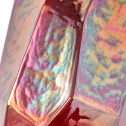 Graphic Luster Red Vase - M 9 Graphic Luster Red Vase - M -Furniture Shop GraphicLusterRedVase M.05