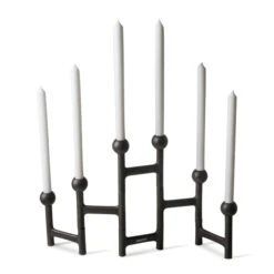Graphite Folding Candle Holder - M -Furniture Shop GraphiteFoldingCandleHolder M.02