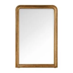 Louis Philippe Style Gold Gilt Framed Mirror