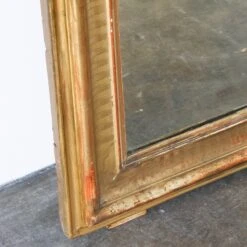 Louis Philippe Style Gold Gilt Framed Mirror -Furniture Shop HA 116LouisPhilippeStyleGoldGiltFramedMirro.03