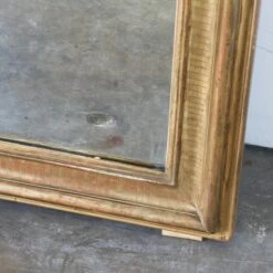 Louis Philippe Style Gold Gilt Framed Mirror -Furniture Shop HA 116LouisPhilippeStyleGoldGiltFramedMirro.05