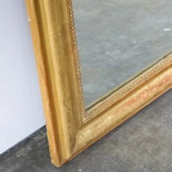 Louis Philippe Style Gold Gilt Painted Framed Mirror -Furniture Shop HA 117LouisPhilippeStyleGoldGiltPaintedFramedMirror.03