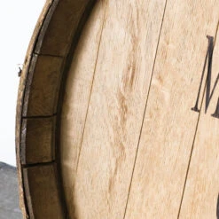 French Oak Wine Barrel Top - Meursault 1947 -Furniture Shop HA 119FrenchOakWineBarrelTop Meursault194.06