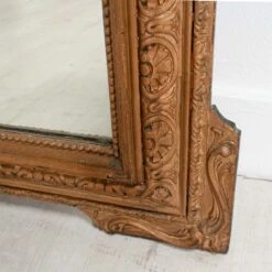 Louis XVI Style Elaborate Gold Gilt Framed Mirror -Furniture Shop HA 8LouisXVIStyleElaborateGoldGiltFramedMirror.03