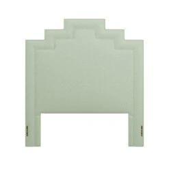 Custom Hannah Headboard -Furniture Shop HannahHeadboardinNikkiJadeChenille.01