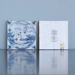 Hello Goodbye Tile -Furniture Shop Hello Goodbye World Travellers