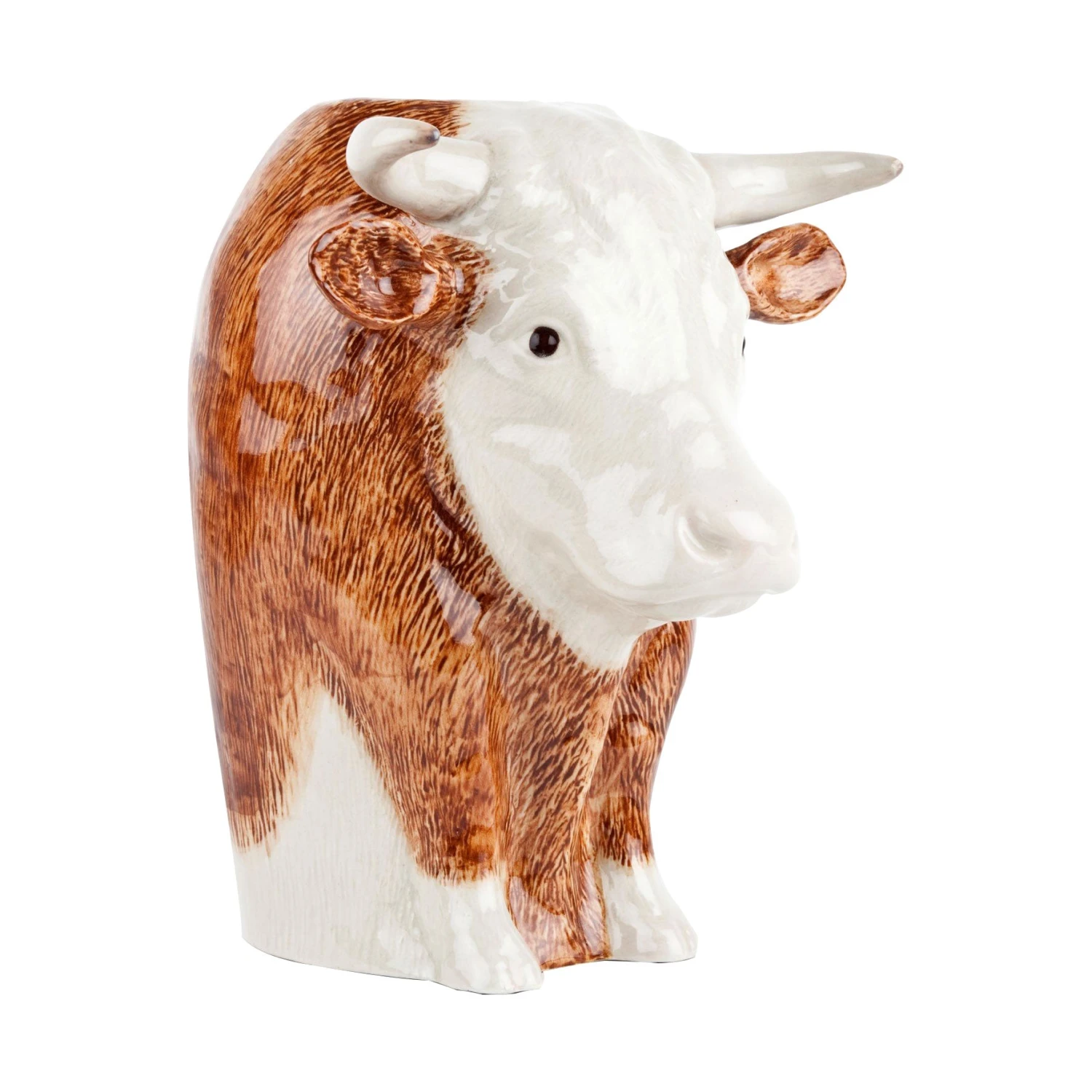 Hereford Bull Flower Vase 1 Hereford Bull Flower Vase