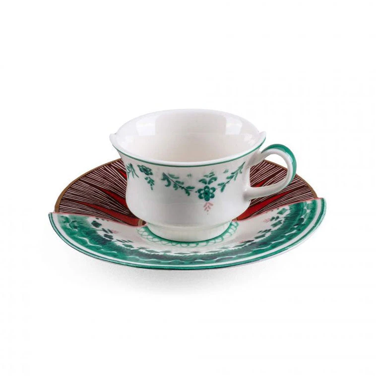 Hybrid Coffee Cup With Saucer - Chucuito By Seletti 1 Hybrid Coffee Cup With Saucer - Chucuito By Seletti