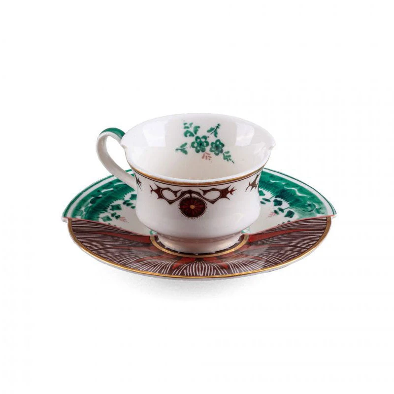 Hybrid Coffee Cup With Saucer - Chucuito By Seletti 2 Hybrid Coffee Cup With Saucer - Chucuito By Seletti - Image 2