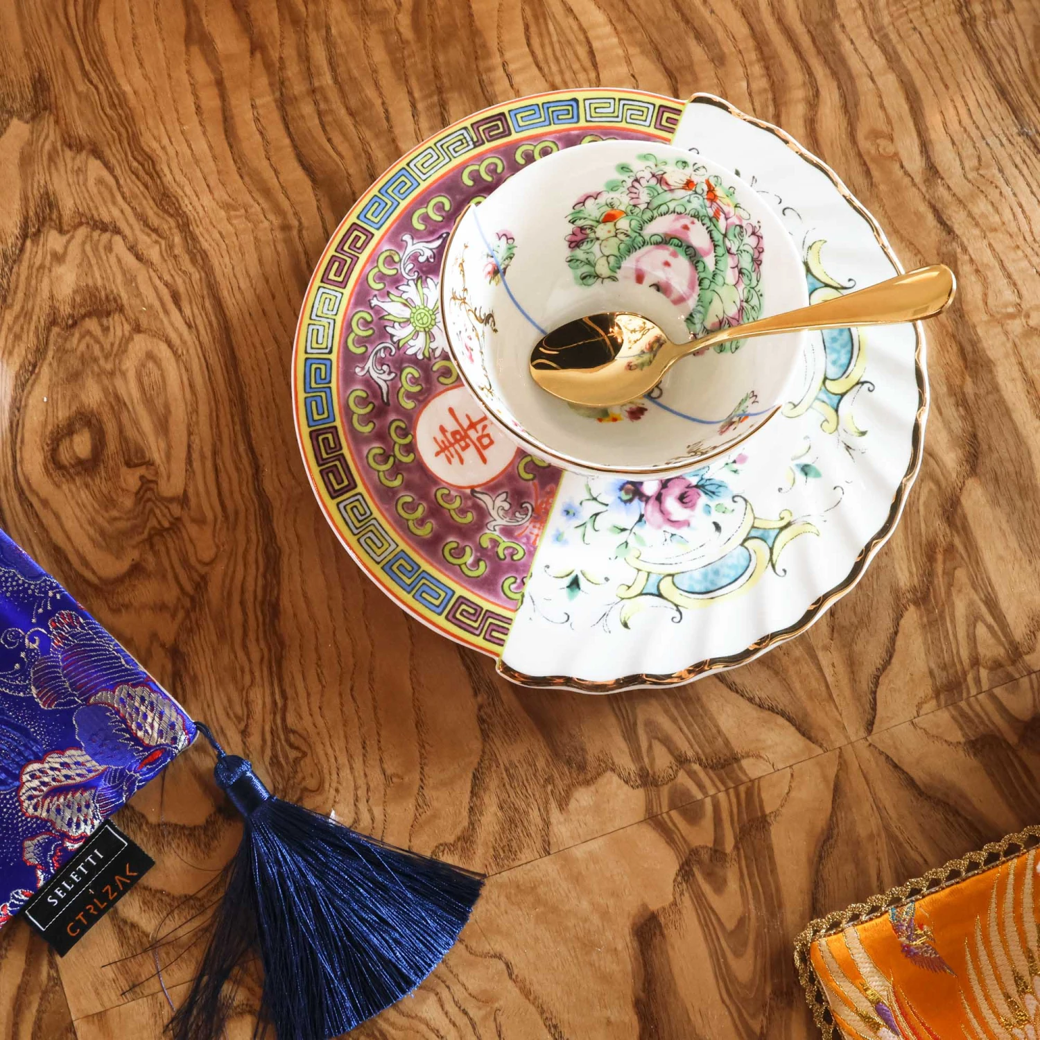 Hybrid Dessert Plate - Eudossia By Seletti 2 Hybrid Dessert Plate - Eudossia By Seletti - Image 2