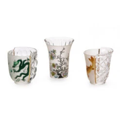 Hybrid Set Of 3 Glasses - Aglaura By Seletti