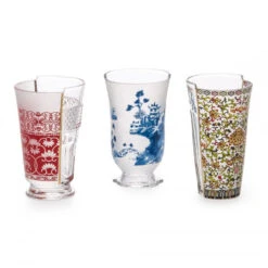 Hybrid Set Of 3 Glasses - Clarice By Seletti