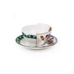 Hybrid Teacup With Saucer - Isidora By Seletti