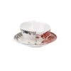 Hybrid Teacup With Saucer - Zora By Seletti