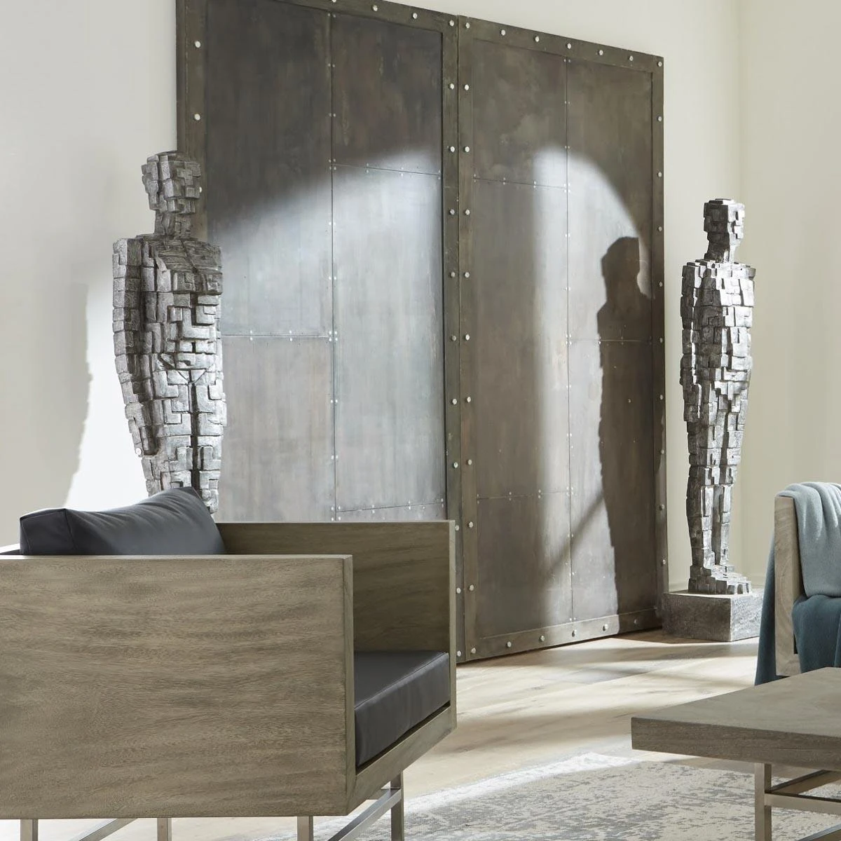 Puzzle Man Sculpture 2 Puzzle Man Sculpture - Image 2