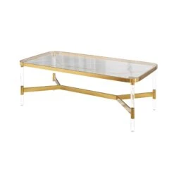 I'm Yours Coffee Table -Furniture Shop I mYoursAcrylic BrassCoffeeTable.03