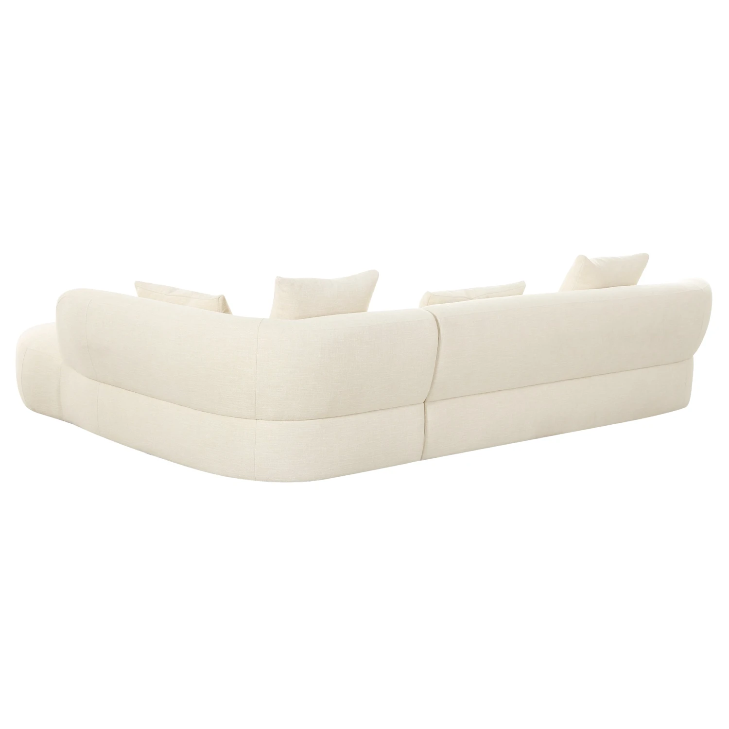 Iris Sectional In Ivory Tweed 8 Iris Sectional In Ivory Tweed - Image 8