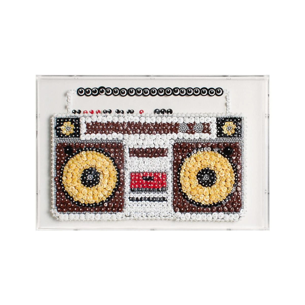 Ivory Boombox In Buttons 1 Ivory Boombox In Buttons