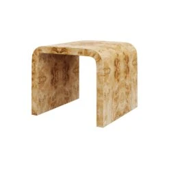 Custom Janus Waterfall Side Table -Furniture Shop JanusWaterfallSideTableMatrix.GoldenPecanMappaBurl.01 64b1cb80 5d2e 4fdc b6f1 9dab2a4a1b7f