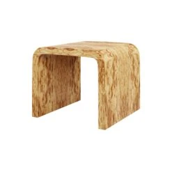 Custom Janus Waterfall Side Table -Furniture Shop JanusWaterfallSideTableMatrix.GoldenPecanOliveAsh.01 5175e624 9a35 4e79 b19e 48fb4a6fab44