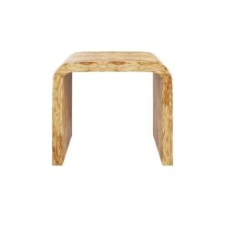 Custom Janus Waterfall Side Table -Furniture Shop JanusWaterfallSideTableMatrix.GoldenPecanOliveAsh.02 860e4cea 047b 4aeb 8499 772c8400464e