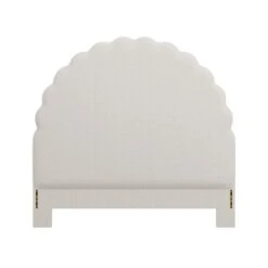 Custom Juliet Headboard -Furniture Shop JulietHeadboardinClaudethBeigeWoven.01