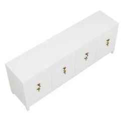 Custom King Credenza -Furniture Shop KingCredenzaMatrix.CirrusWhite.01 83a09cce bb53 425f a410 ba4e46c08ce0