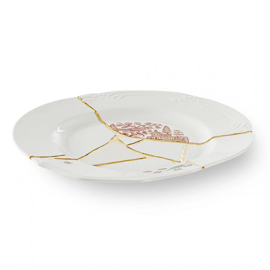 Kintsugi Dinner Plate - N’1” 2 Kintsugi Dinner Plate - N’1” - Image 2