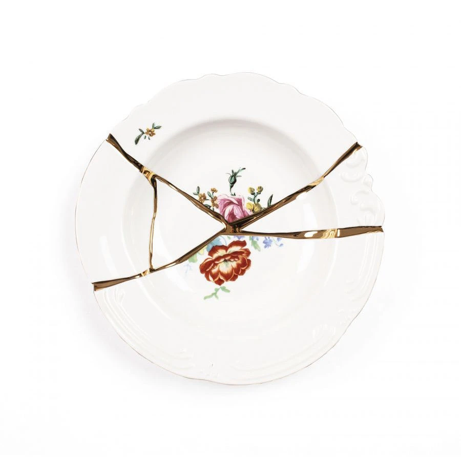 Kintsugi Soup Bowl - N'2" 1 Kintsugi Soup Bowl - N'2"