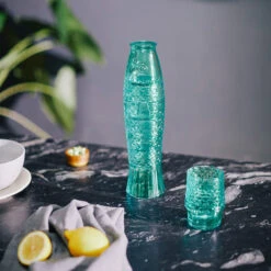 Koifish Mint Stackable Glasses -Furniture Shop KoifishMintStackableGlasses.04